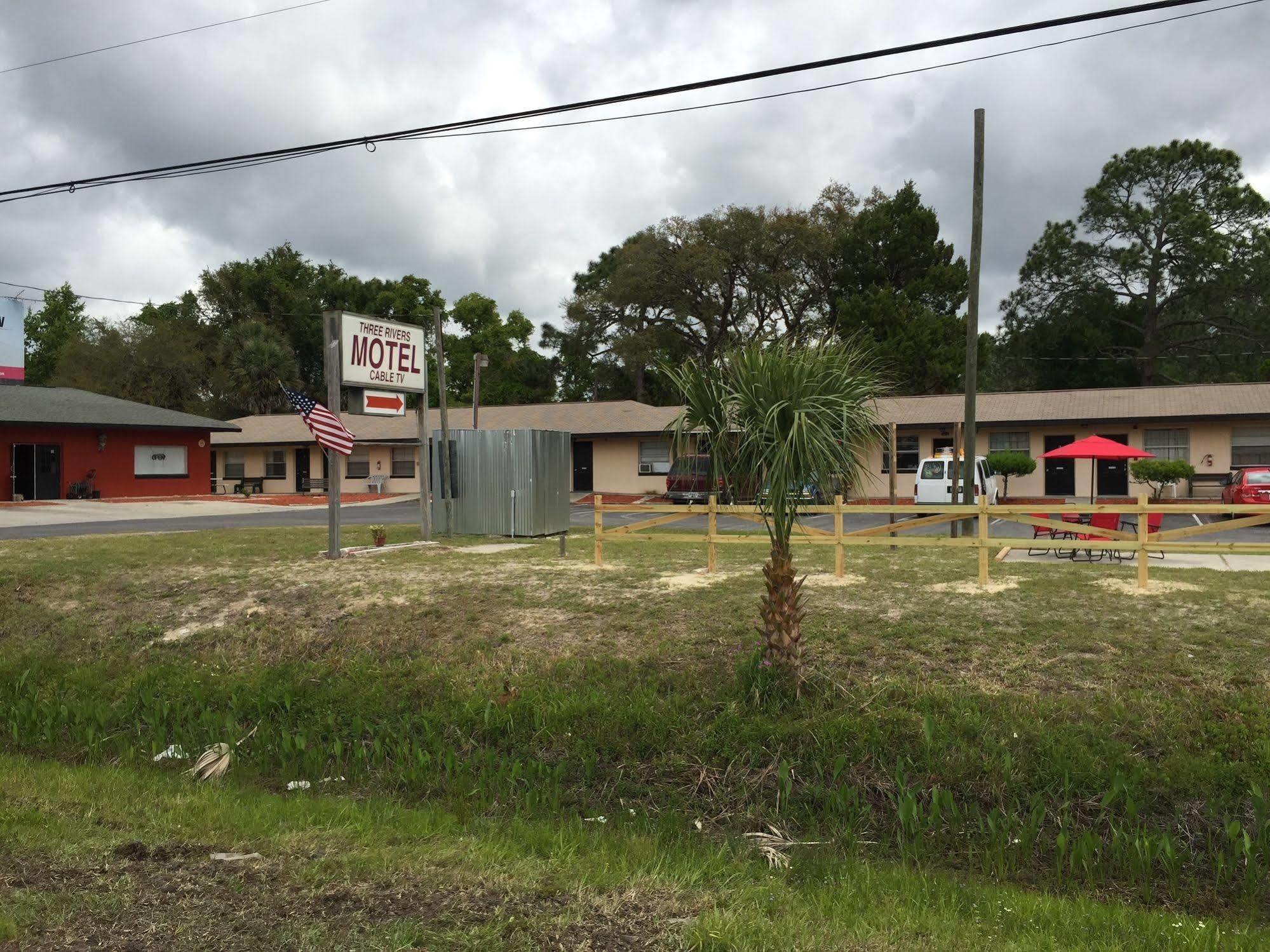 Three Rivers Motel Homosassa Exteriör bild